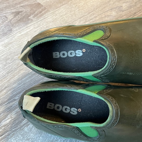 Bogs Rue Garden Green Gum Ankle Rain Boots Womens 11 EU 42 - Picture 7 of 9